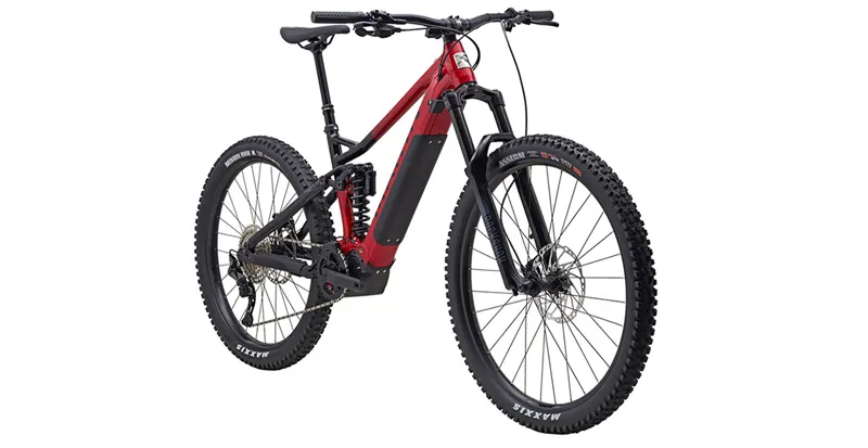 Marin Alpine Trail E1 Large Full-Suspension E-MTB in Red/Black-1